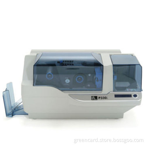 Card Printer with Edge-to-edge Printing Standard Mode